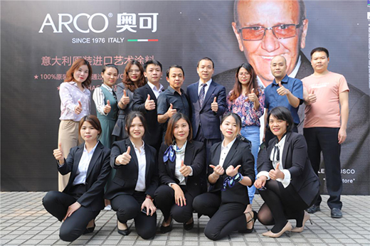 藝術(shù)涂料：意大利ARCO亮相，三大能量彰顯品牌“潛實(shí)力”