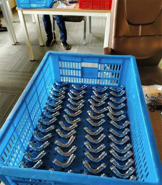 巧學(xué)善思煉精藝 沉著冷靜創(chuàng)佳績 金威管業(yè)技能大比武
