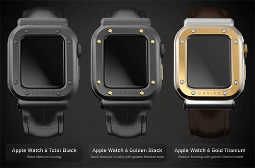 全球最貴的Apple Watch 6!黃金表殼，鑲滿(mǎn)鉆石