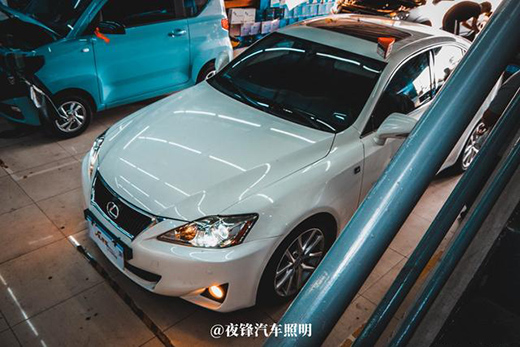 雷克薩斯IS250車燈升級夜鋒LED鋪路王夜耀版「尚道車燈」