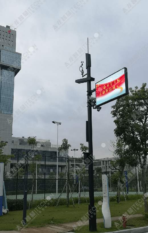 LED燈桿屏是擁有大智慧的新新路燈