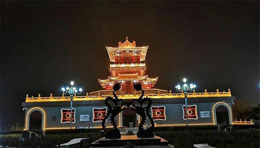 古建筑亮化燈具能更好烘托出歷史文化的見證