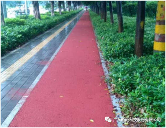 騰威科技：彩色路面改色磨耗層 S-17系列